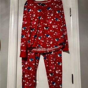 kate spade Red Pajama Set with Fun polar bears